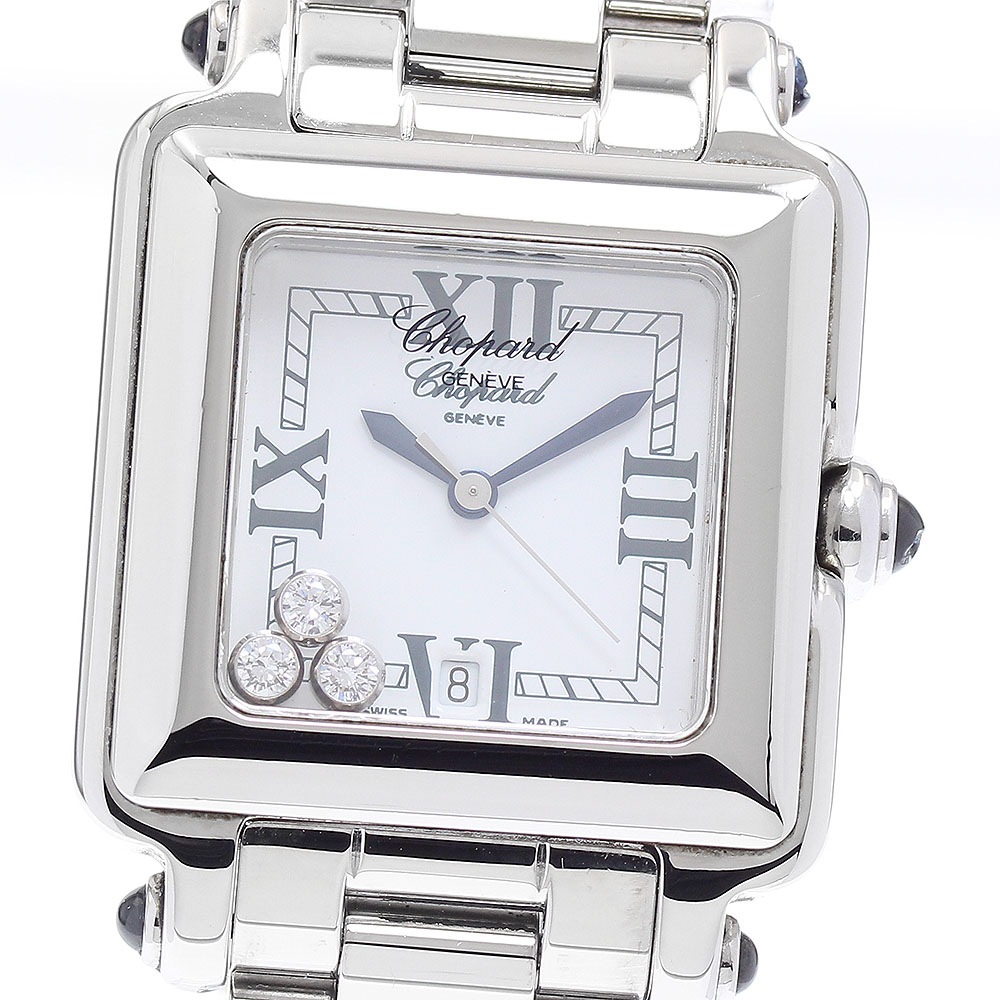 ショパール Chopard 27/8888-23 ハッピー2000 ダイヤモンド クォーツ レディース _930817【中古】