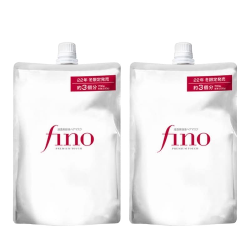 ファイントゥデイ fino(フィーノ)プレミアムタッチ 浸透美容液ヘアマスク つめかえ用 700g 2個 (6回分) ヘアトリートメント 限定発売品