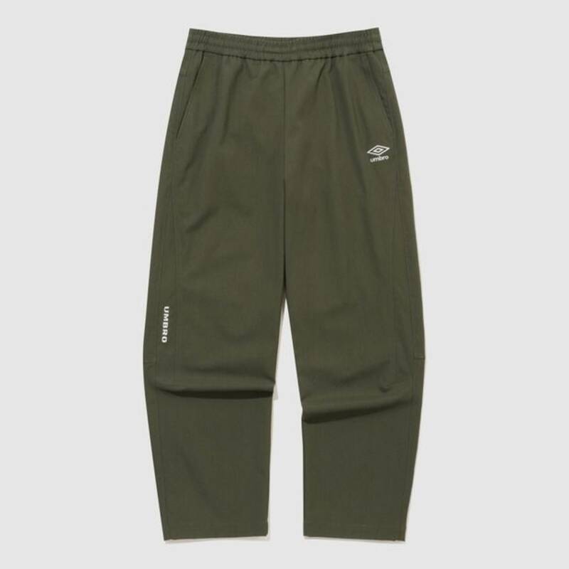 アンブロ UMBRO ユニセックス カジュアル スパンデックス テーパードパンツ UR123CPT13 KHA 197192