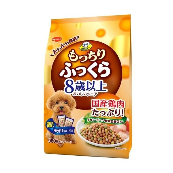 日本ペットフード ビタワン もっちりふっくら 8歳以上 チキン 野菜入り 960g 価格比較 価格 Com