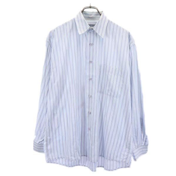 ケンゾーオム ストライプ柄 長袖 シャツ 3 ブルー系 KENZO HOMME メンズ