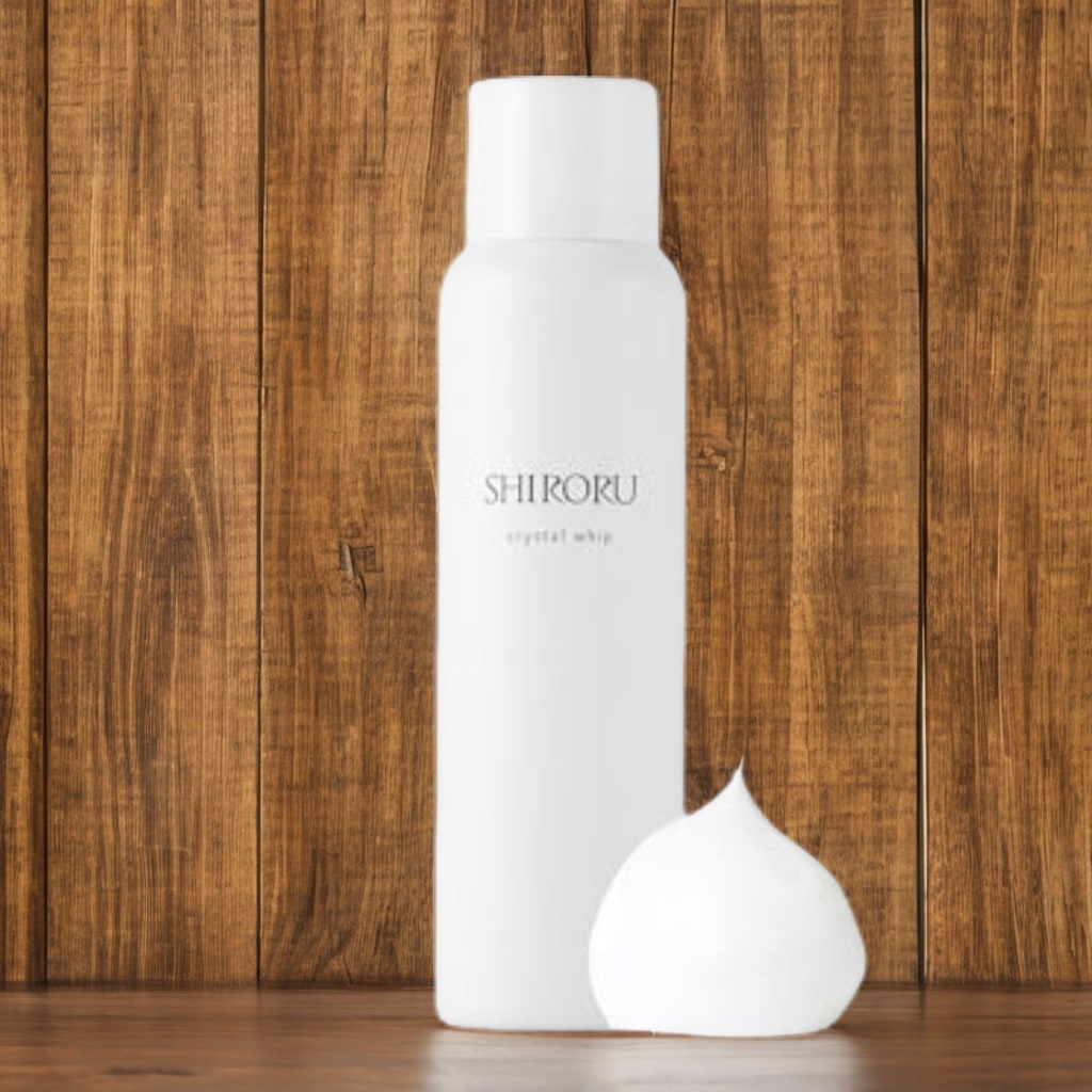 【SHIRORU】クリスタルホイップ 洗顔料国内売上No.１『毛穴汚れと角質除去の効能評価試験済み』(炭酸 泡洗顔 炭酸泡 濃密泡) （120g× 1本）