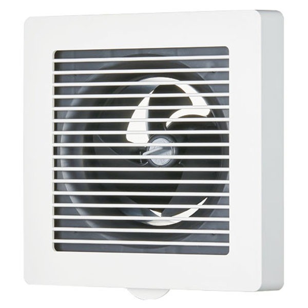 VFP-8MS ムーンホワイト サイレントクリーンファン [パイプ用ファン / トイレ洗面所居間用 / 接続ダクト径Φ100mm / 24時間換気対応]