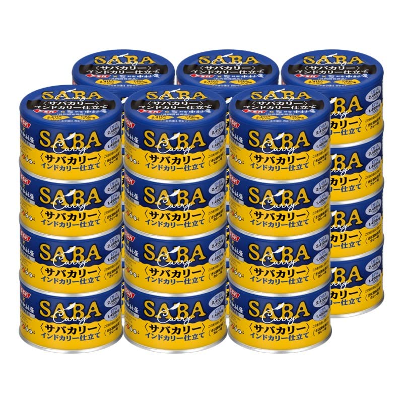 SSK 清水食品×中村屋 サバカリー インドカリー仕立て 150g×24個
