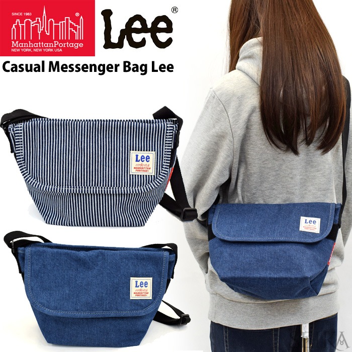 Manhattan Portage マンハッタンポーテージ MP1603LEE ショルダーバッグ Lee コラボ バッグ デニム