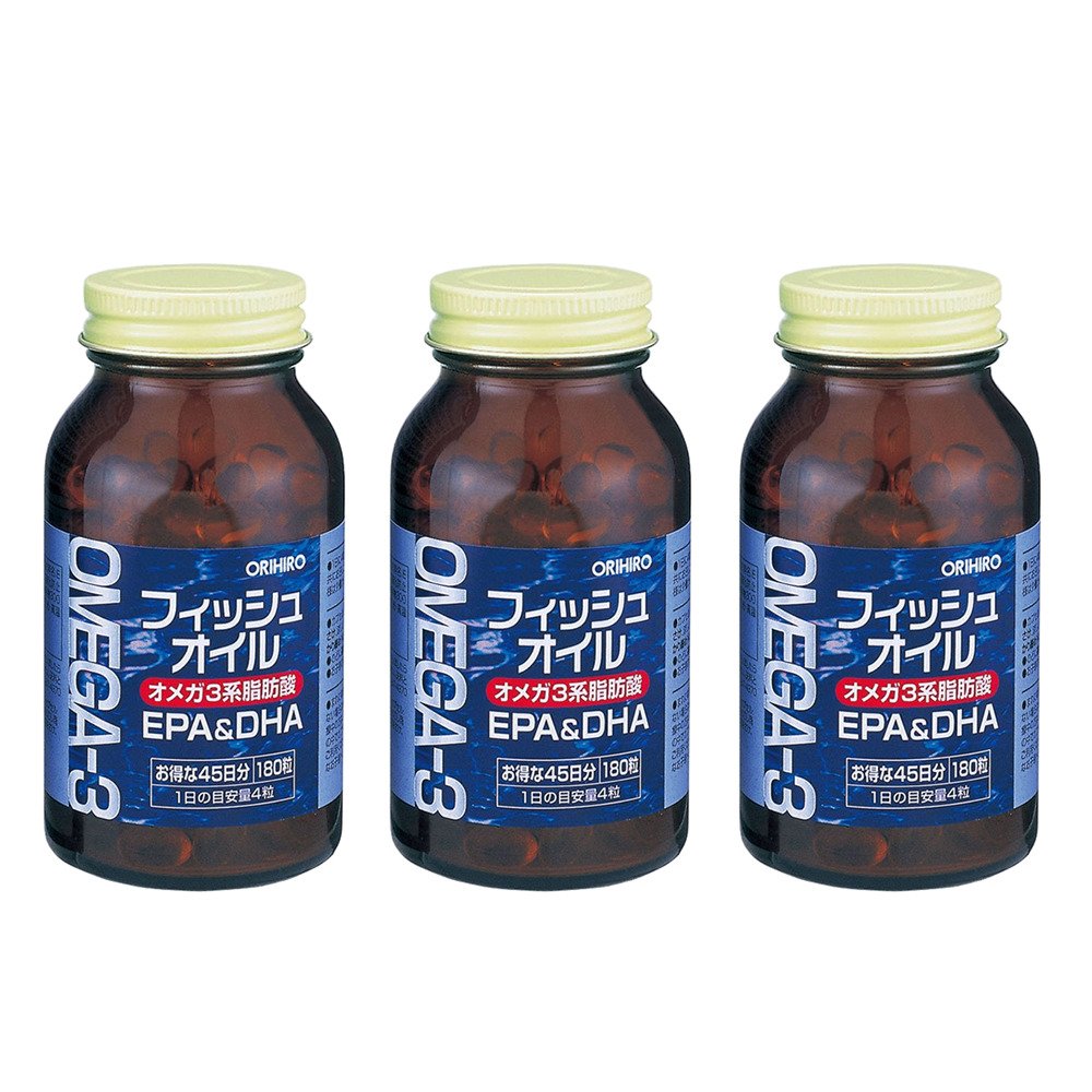 オリヒロ フィッシュオイル×(3セット)