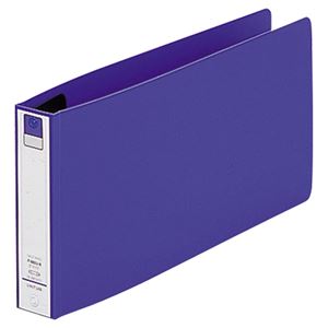 （まとめ） リヒトラブ Avanti リングファイル（カドロック＆ツイストリング） 5×11ヨコ 2穴 200枚収容 背幅36mm 青 F-880U-8 1冊 (×10セット)