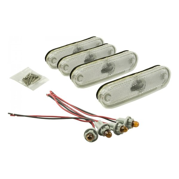 サイドリフレクターセット クリア バルブタイプ NA/NBロードスター NAB-1555