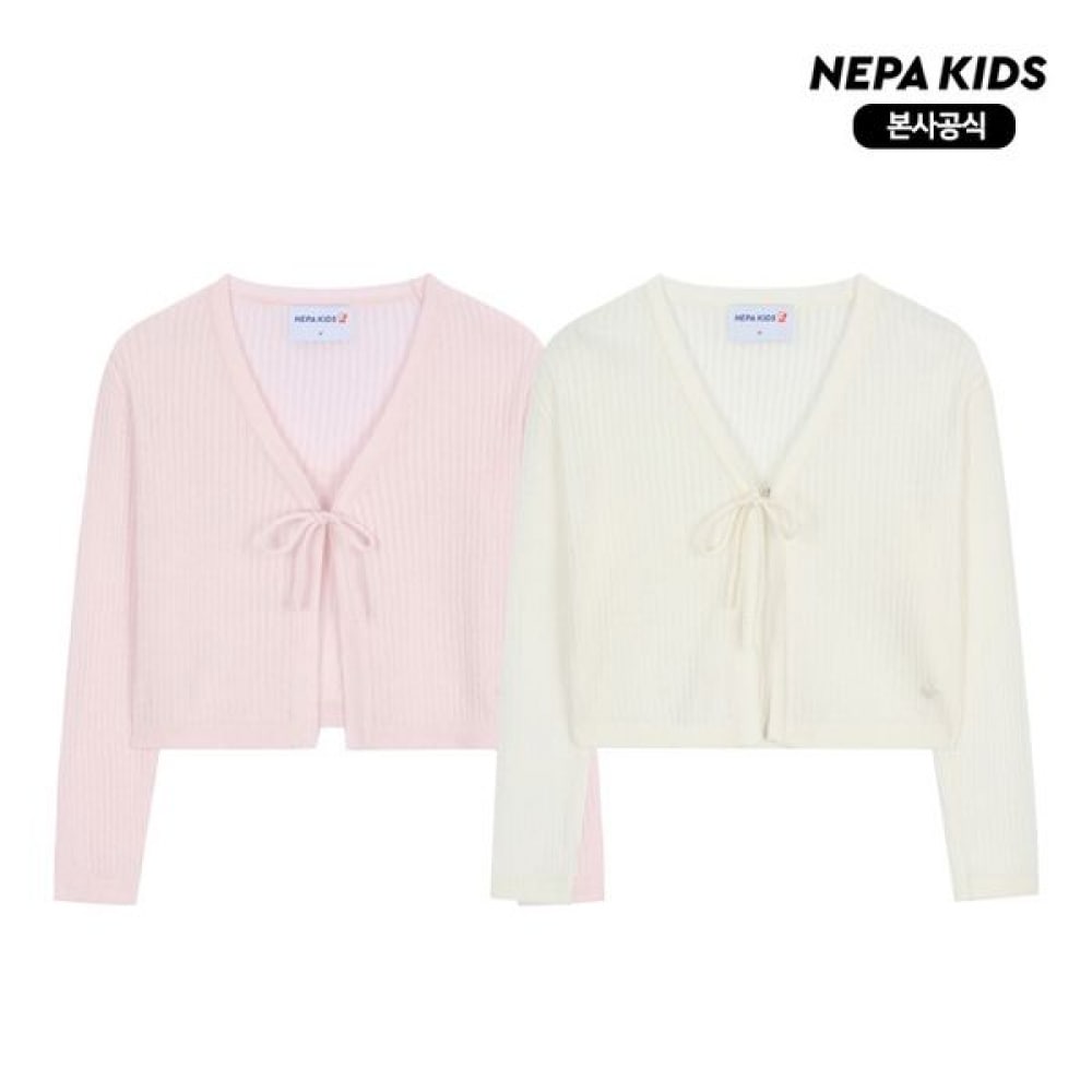 [ネパキッズ] ネパキッズ/ヘッドセット KL44001 サンキストニットカーディガン