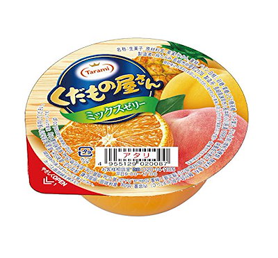 他サイト： たらみ くだもの屋さん ミックスゼリー 160g6個の商品画像