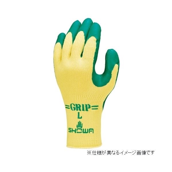 （まとめ）ショーワグローブ 313 グリップ（ソフトタイプ）3双 M／グリーン[x5セット] 7,086円