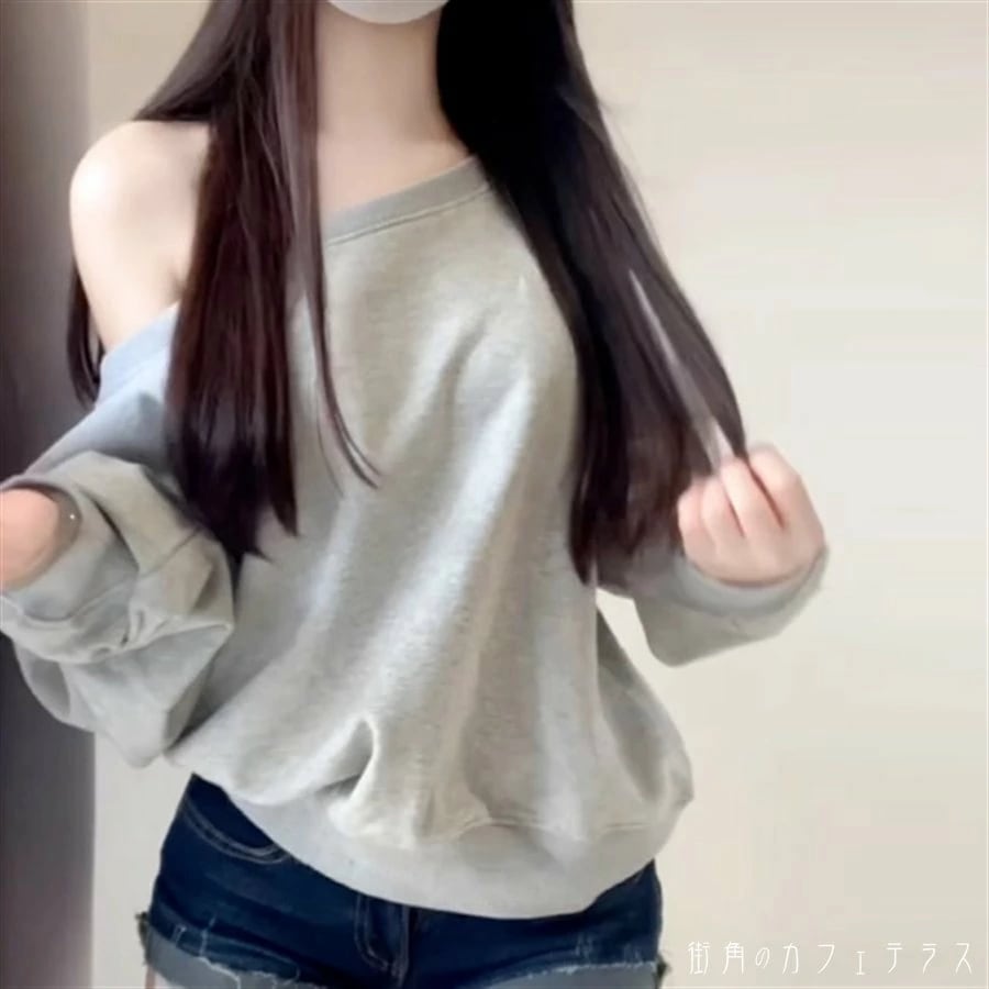 トップス セーター ロング丈 ゆる 長袖 Uネック Aライン フレア プルオーバー かわいい 大人可愛い 大人女子 こなれ感 シンプル カジュアル 大人 おしゃれ お洒落 ラフ コンサバ 無地 秋 冬 6,980円