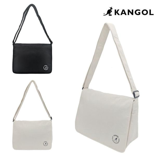 【KANGOL】250-4031 フラップショルダーM 斜め掛け 鞄 かばん カバン バッグ 普段使い 使いやすい シンプル 軽量 ユニセックス ギフト プレゼント ブラック 5,863円