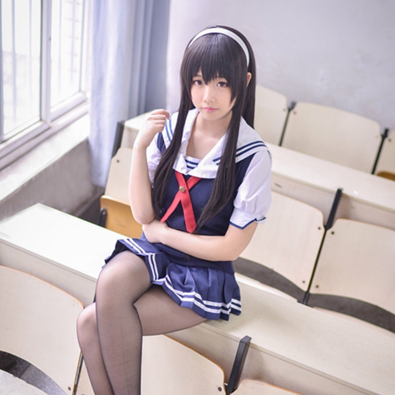 冴えない彼女の育てかた　霞ヶ丘诗羽　制服　コスプレ　衣装