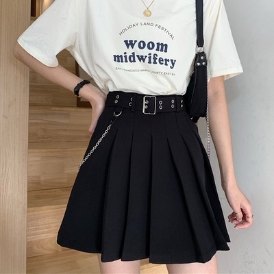 スカート ミニスカート プリーツスカート ミニ ミニ丈 ショート ショート丈 プリーツ ハイウエスト Aライン 可愛い かわいい シンプル カジュアル おしゃれ お洒落 こなれ感 ラブリー キュート