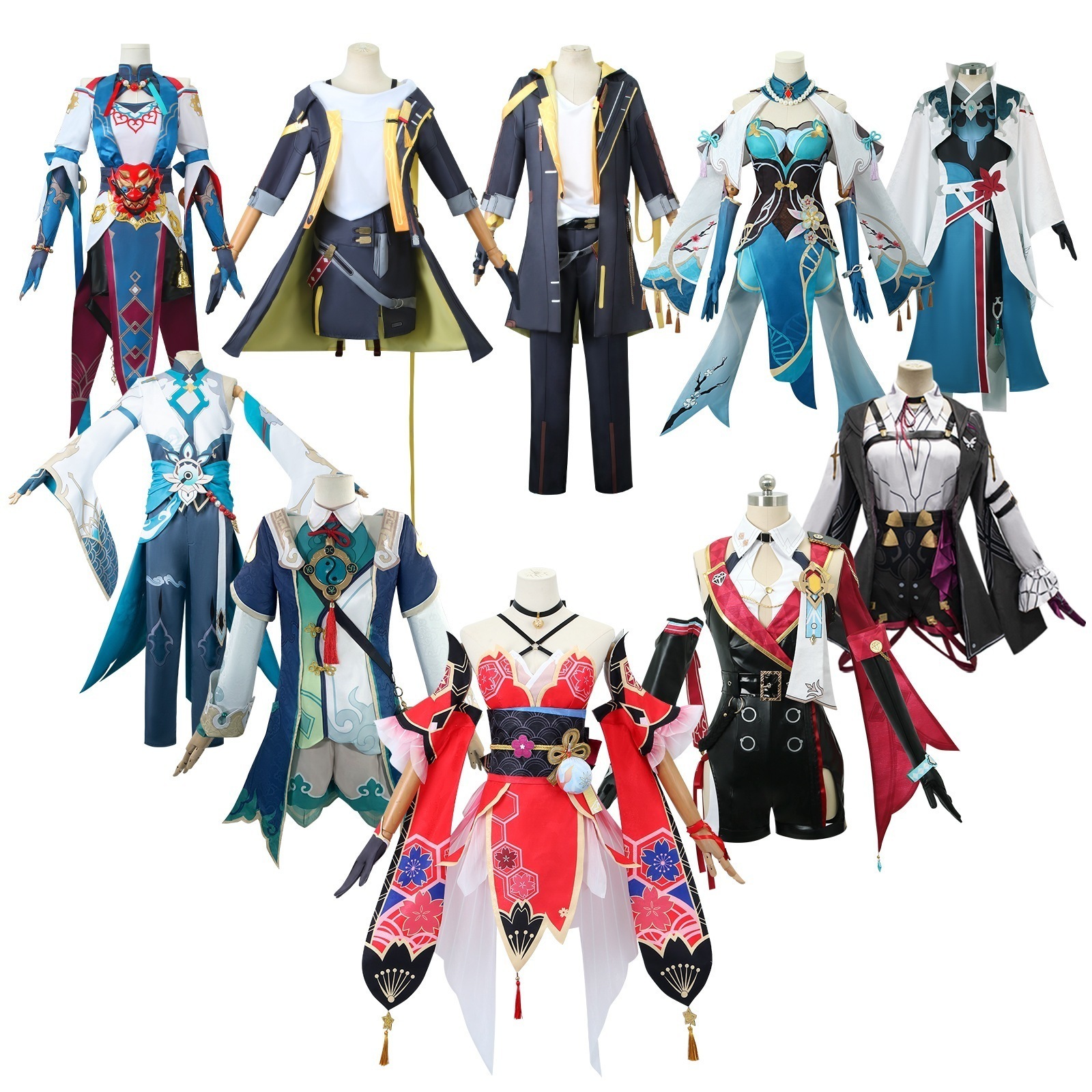 【人気爆売れ】崩壊星穹鉄道cos男性ヒロイン開拓者樟花火阮梅丹恒丹楓アニメゲームc服