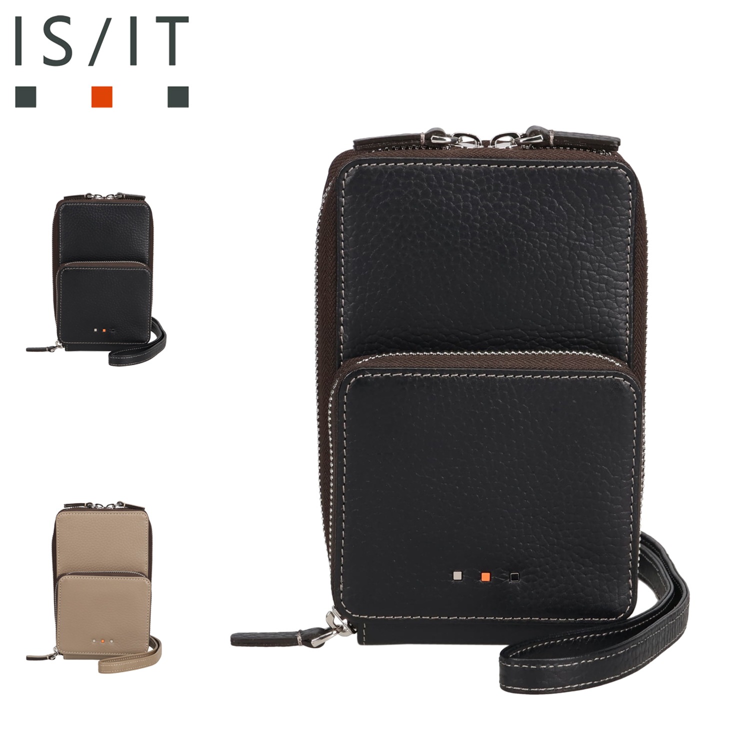 バッグ スマホショルダーバッグ 小物入れ ボーノ メンズ レディース 牛革 本革 軽量 斜めがけ 972115