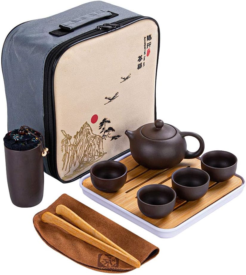 (ジ-ライク) G-like ティーセット 湯呑みセット茶道具 茶器セット 急須ポット 旅行茶具 中国茶道具