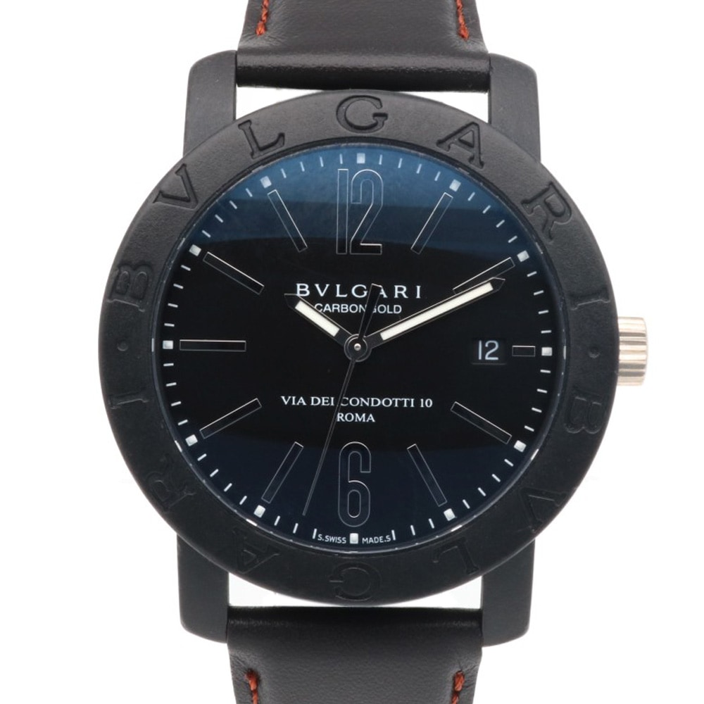 ブルガリ ブルガリブルガリ 腕時計 チタン BB40CL 自動巻き 1年保証 BVLGARI 中古