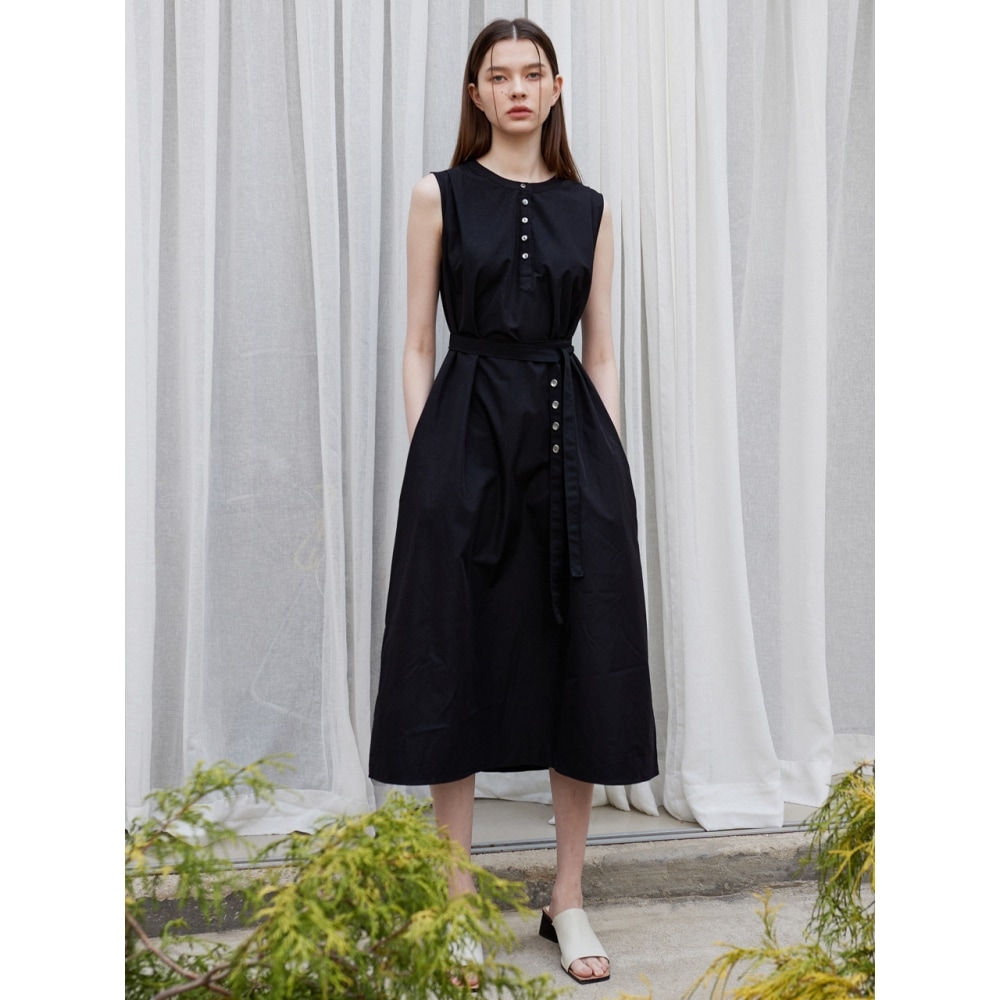 アムールモイヤー amr1424 ベルトスリープレスワンピース (3色)