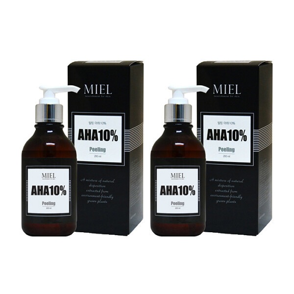 （レディ）ミエル アハ AHA 10 ピーリング 200ml 2本 角質除去 毛穴ケア