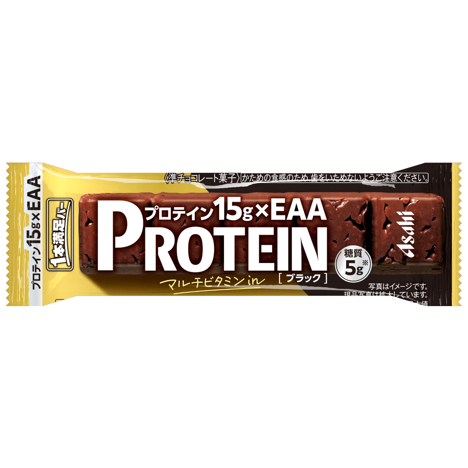 【 送料無料 】 アサヒグループ食品 1本満足バー プロテイン ブラック 39g × 36本 セット まとめ買い 大容量