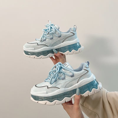 美品　貴重！レアカラー　水色　スニーカーヘッド　ソフビ 美品貴重！レアカラー水色スニーカーヘッドソフビ