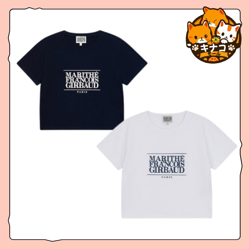 W CLASSIC LOGO CROP TEE 2色1択