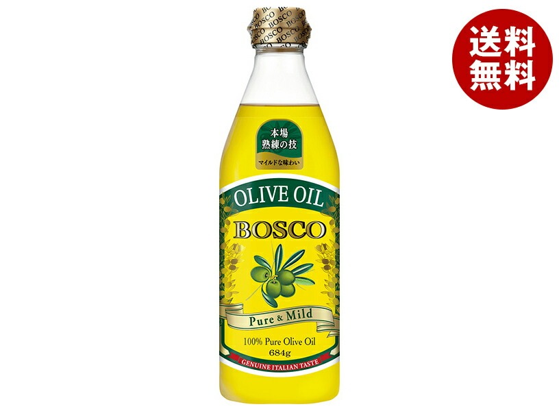 日清オイリオ BOSCO(ボスコ) オリーブオイル 684gPET＊12本入
