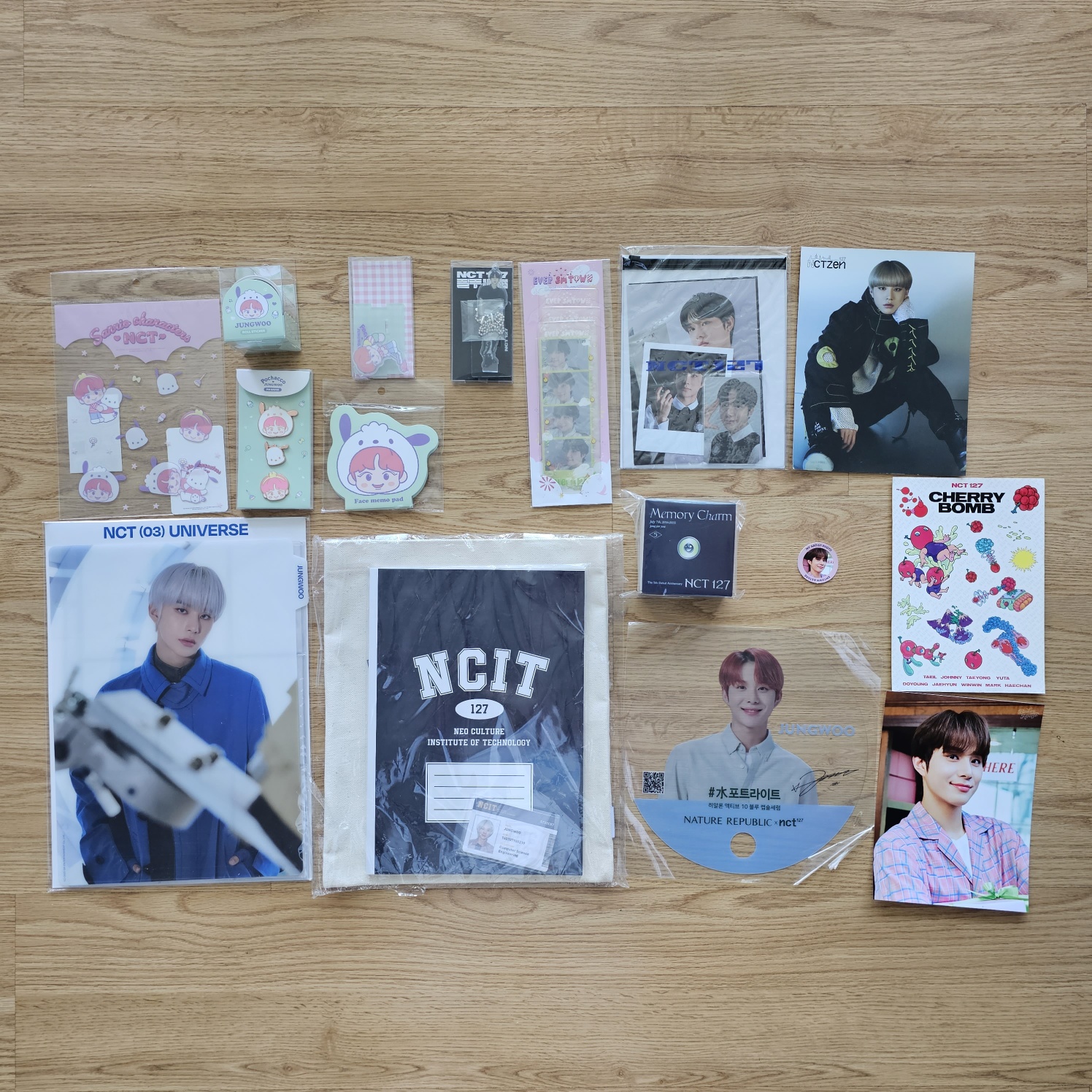 [公式] SM ARTIST NCT127 JUNGWOO Official Special SET ver.2
