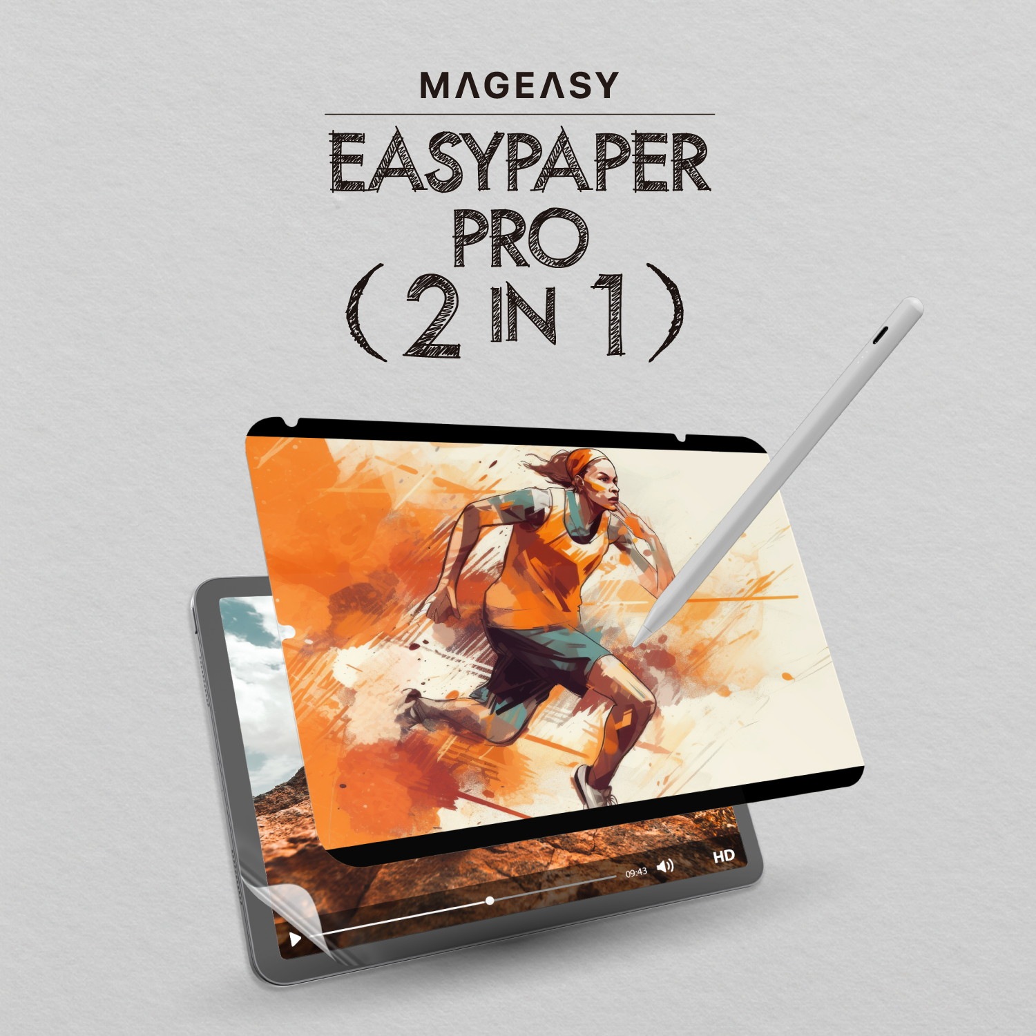 MagEasy Easy Paper Pro (2 in 1) for iPad mini 6 (2021) / iPad mini 7 (2024) 5,378円
