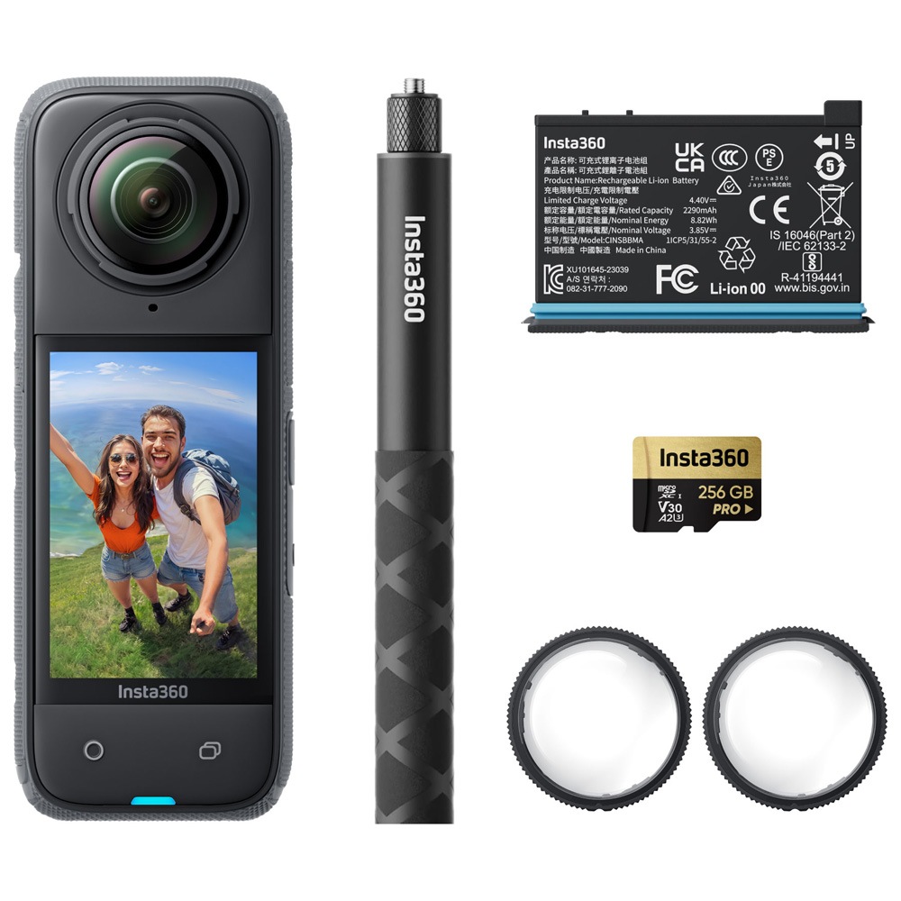 Insta360 CINSABMA-X407 アクションカメラ「Insta360 X4」アドベンチャーキット CINSABMAX407
