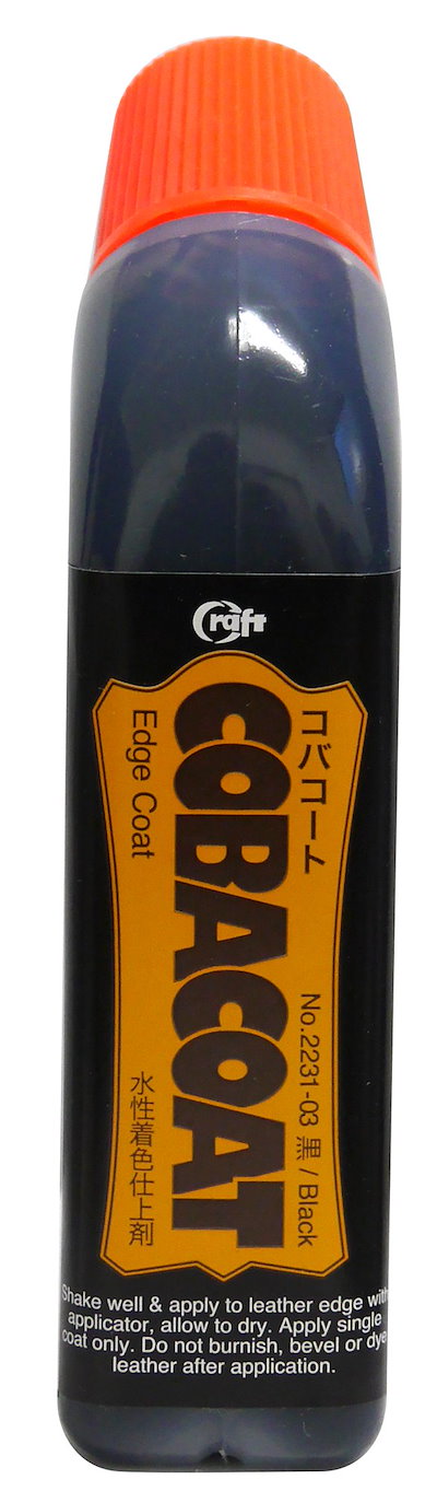 他サイト： クラフト社 革工具 コバコート 70ml 黒 2231-03の商品画像