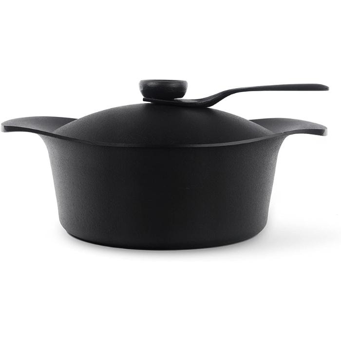 鍋 南部鉄器 深型 4905689312511 22cm 鉄器蓋 ハンドル付き キッチン用品 調理器具 ギフト 贈り物