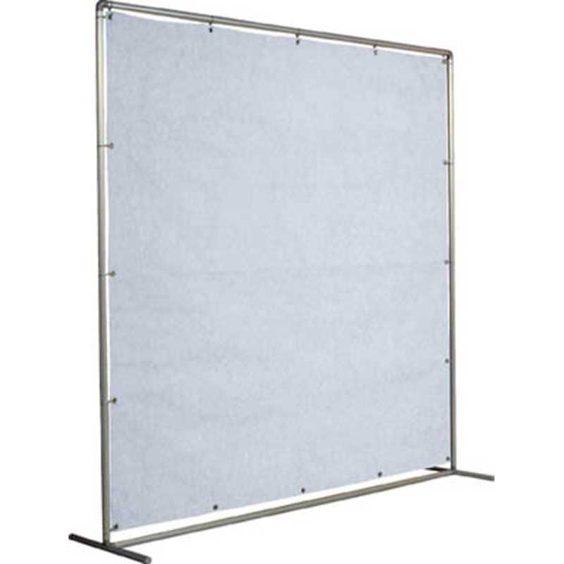 吉野　火花用衝立アルミパイプ 1×2 単体固定　YS12SFA