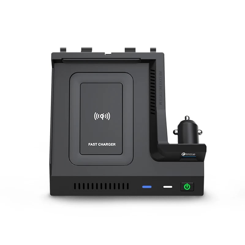 For Mercedes Benz W205 AMG C43 C63 AMG GLC43 GLC63 X253 C Class GLC 10W car wireless charger phone c