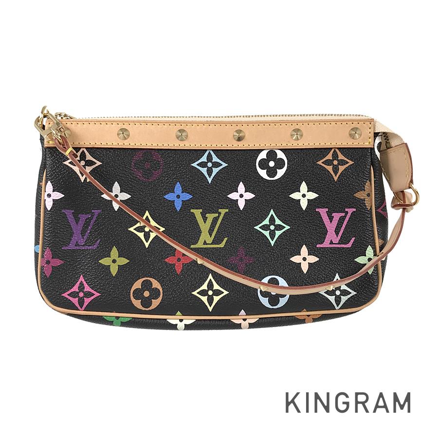 モノグラム マルチカラー ポシェット アクセソワール M92648 ポーチ sst【中古】