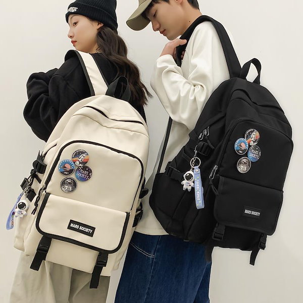 ｗ.リュック リュックサック 人気 高校生 通学 リュックサック 大容量 おしゃれ スクエア 9color選択可能 リュック ボックス型 リュックサック バックパック メンズ レディース