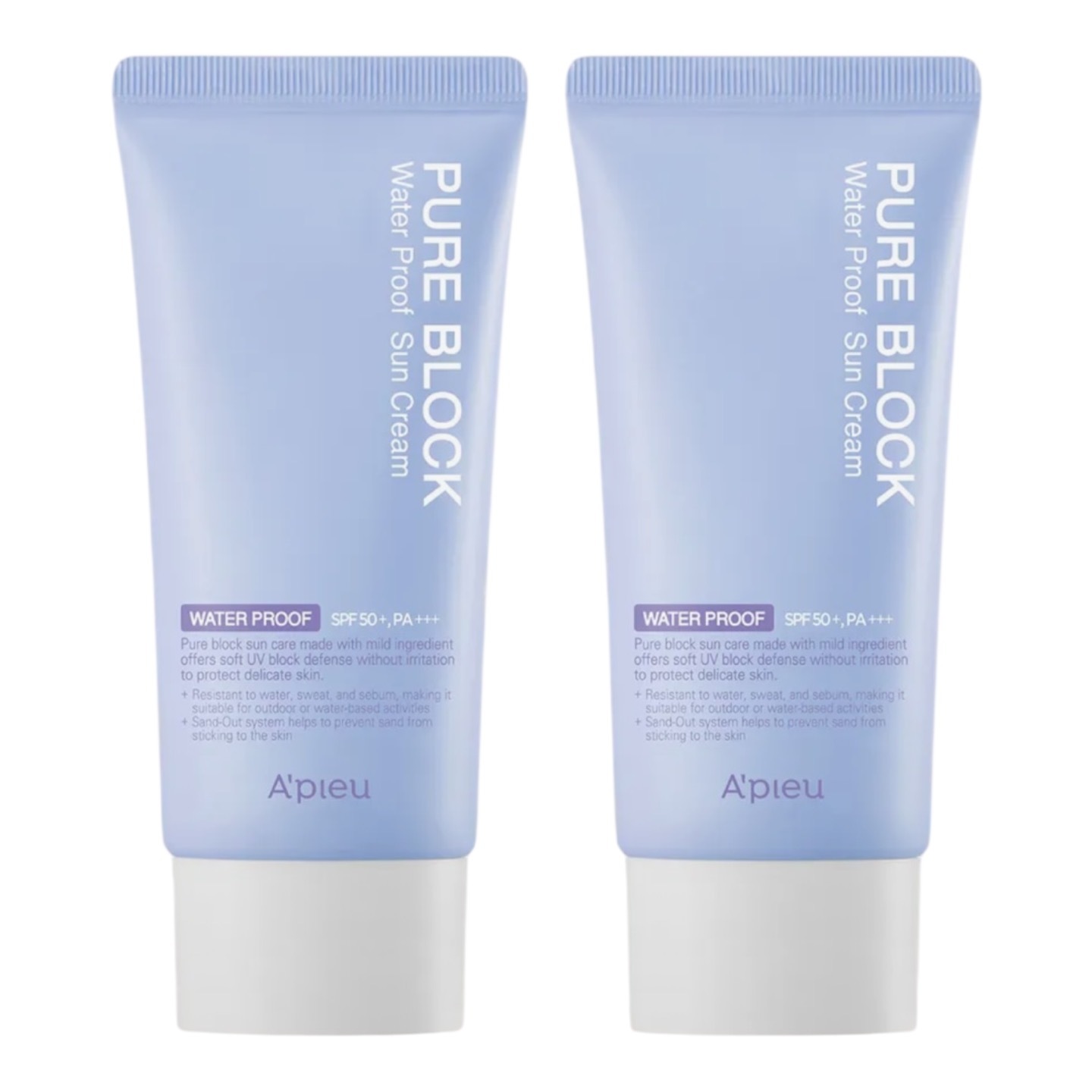 ピュアブロック ナチュラル ウォータープルーフ 日焼け止め 50ML+50ML 5,480円