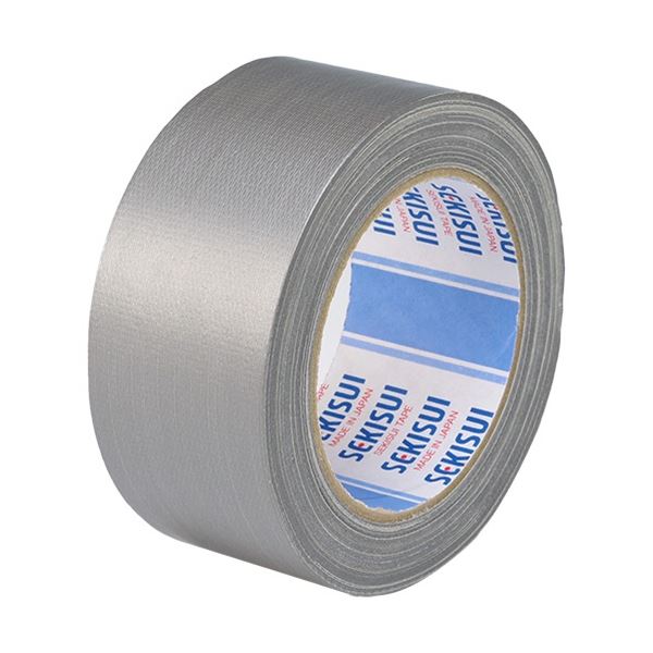 積水化学 布テープ No.600Vカラー 50mmx25m 銀 N60GV03 1セット（30巻）
