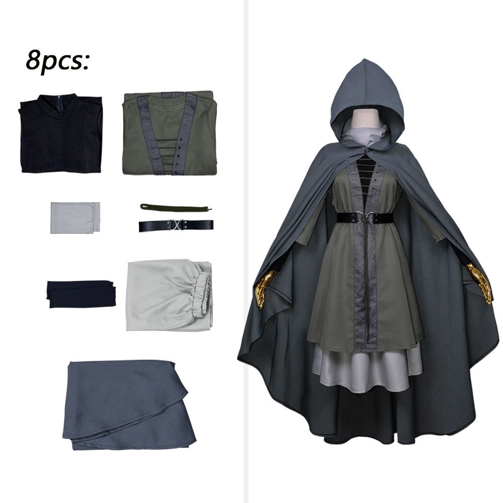 ゲームエルデンファリングメリーナcos服防火女おやじリングキャップマントコスプレフルセット 8,284円