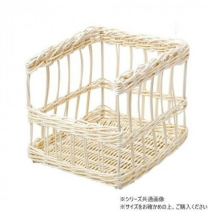 萬洋(まんよう) 樹脂フランスパンスタンド角(白・小) 91-108A