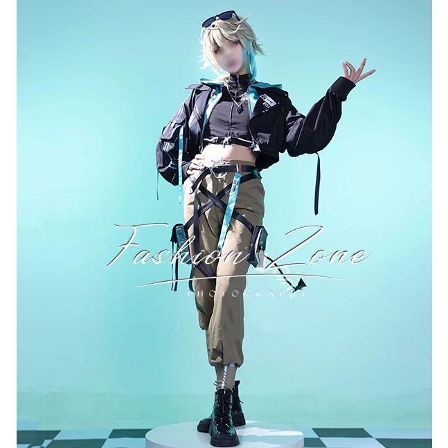 バーチャル VTuber 風 アザ Aza VirtuaReal コスプレ衣装 ウィッグ cosplay ハロウィン 演出服 変装