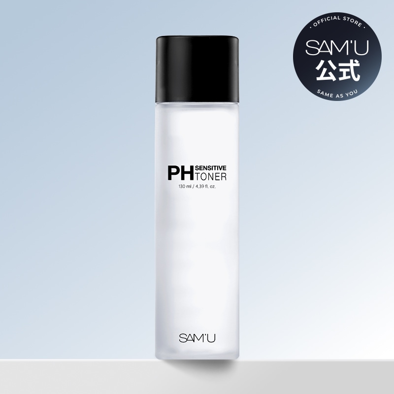 SAM’U サミュ　PH センシティブ　トナー　【化粧水】　130ml 3本 Qoo10] サミュ 【保湿化粧水】サミュPHセンシティブトナ