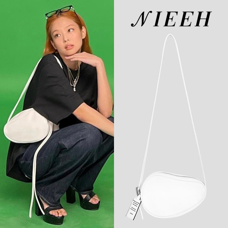 [BLACKPINK Jennie着用] NIEEH Bean Bag / ミニバッグ / 100％ビーガンレザー / クロスボディバッグ / ショルダーバッグショルダーバッグ