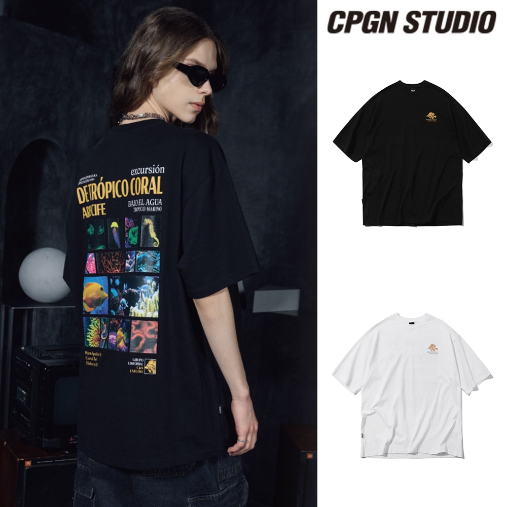 【CPGN STUDIO】 Tropical Fish Short Sleeve Tee