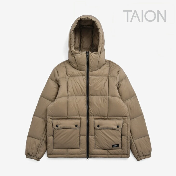 マウンテン パッカブル ボリューム ダウン パーカー リップストップ/カーキ（106VZMT）