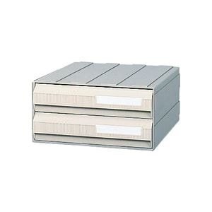 サカセ化学工業 ビジネスカセッター A42段 グレー A4-242A 1台 6,452円