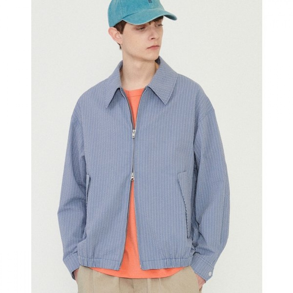 [24SS] [HIS] シアーサッカーカラージップアップ HZJU4E803B2