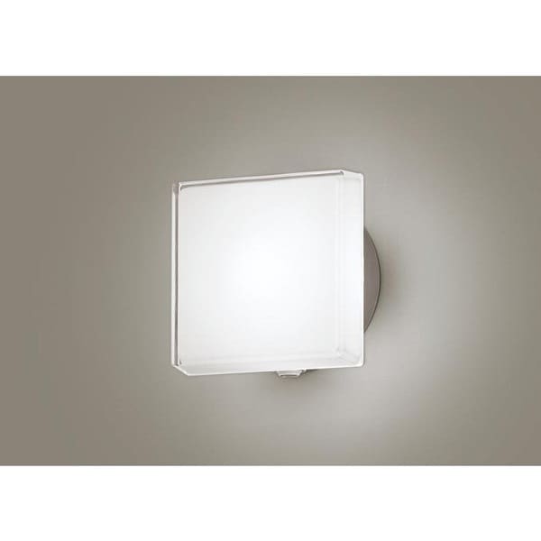 LGWC80326KLE1 [壁直付型 LED（昼白色） ポーチライト 拡散タイプ密閉型 防雨型FreePaお出迎え明るさセンサ付段調光省エネ型 白熱電球40形1灯器具相当]